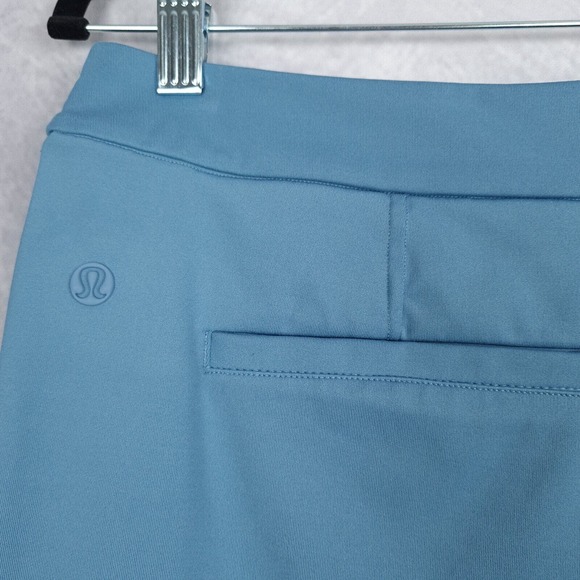 Lululemon Pants Womens Medium Blue Straight Leg Mid Rise Luxtreme city trouser - Picture 13 of 16